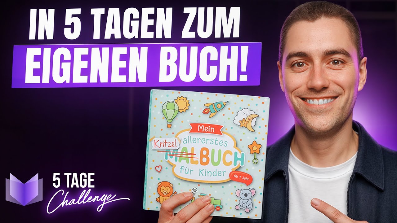 5-Tage-Challenge: Von der Idee bis zum eigenen Buch in deinen Händen!